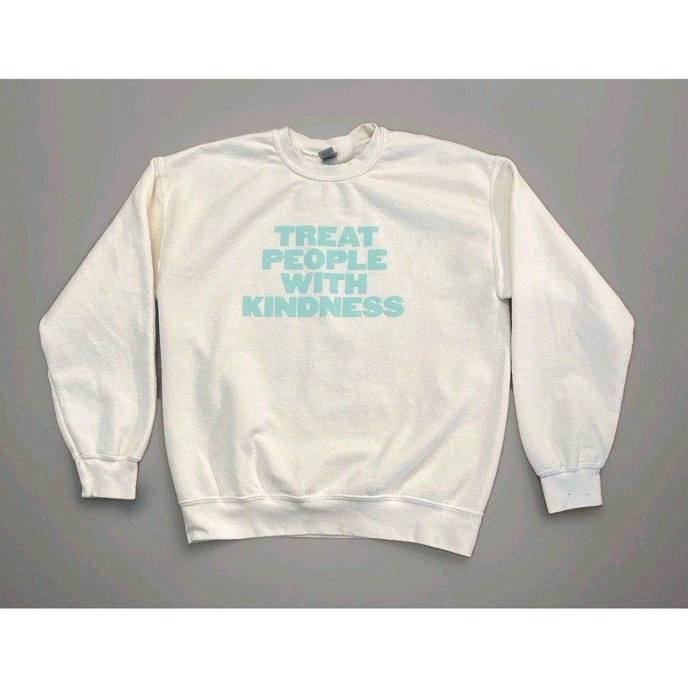 Harry Styles Treat People With Kindness Sweatshirt Medium Mock Crewneck TPWK